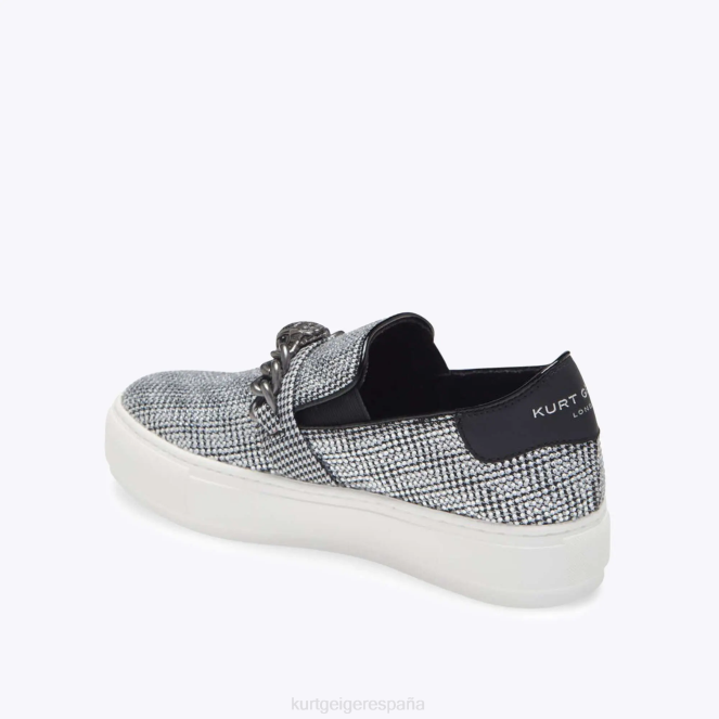 Kurt Geiger mujer london laney chelsea sin cordones 2LPR376 | calzados plata